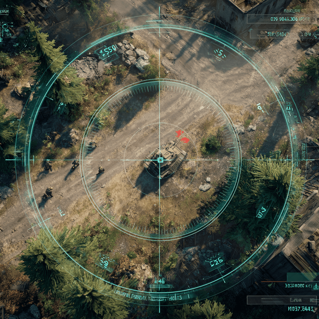 Drone tactical view